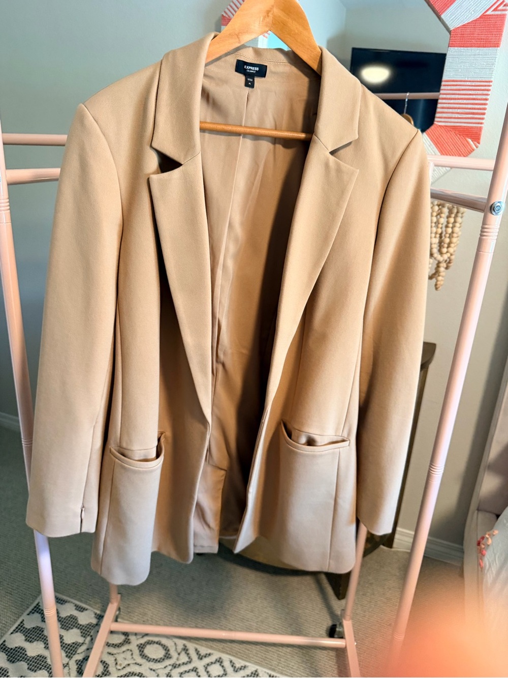 Express Women’s Tan Blazer